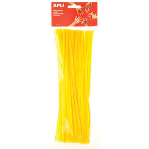 Picture of PIPE CLEANER YELLOW 30CM - 50PK